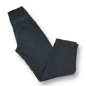 Gap Vintage Navy Blue Easy Fit Pleated Pants Size 32